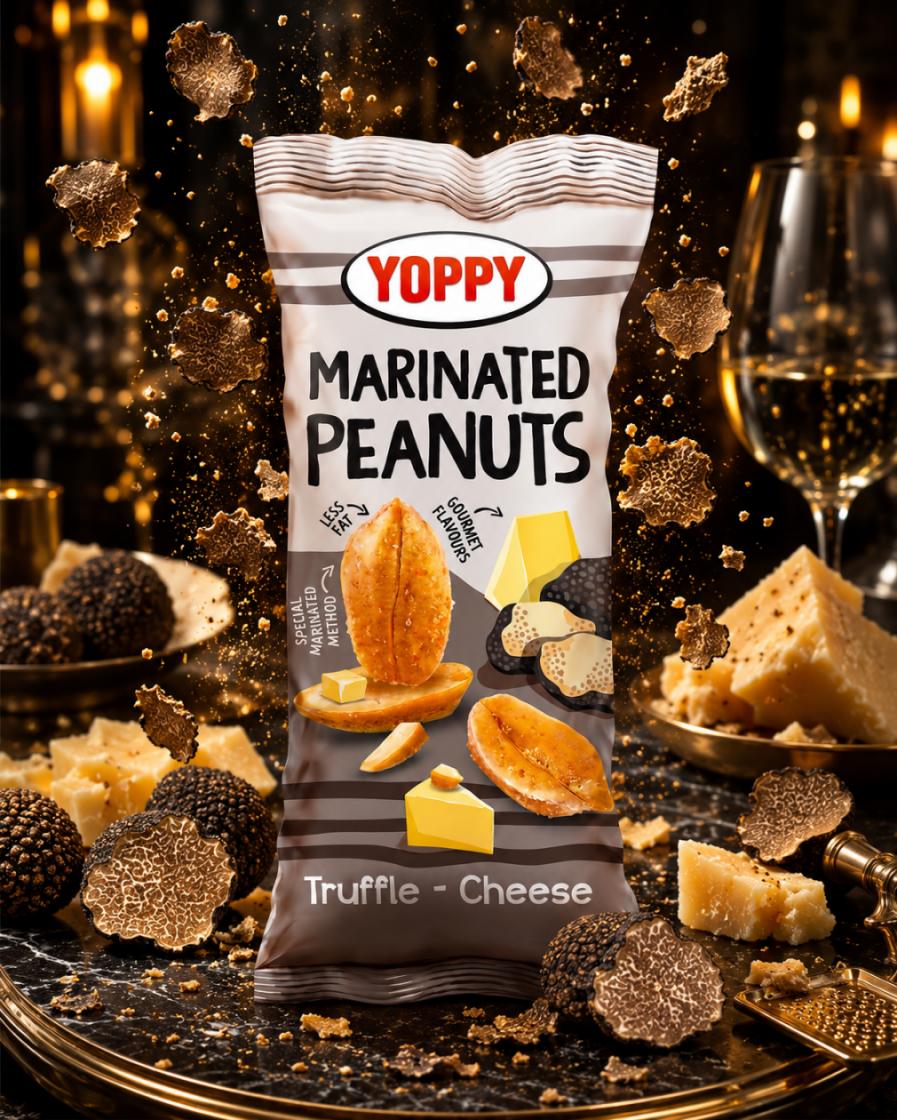 YOPPY Truffle Cheese peanuts